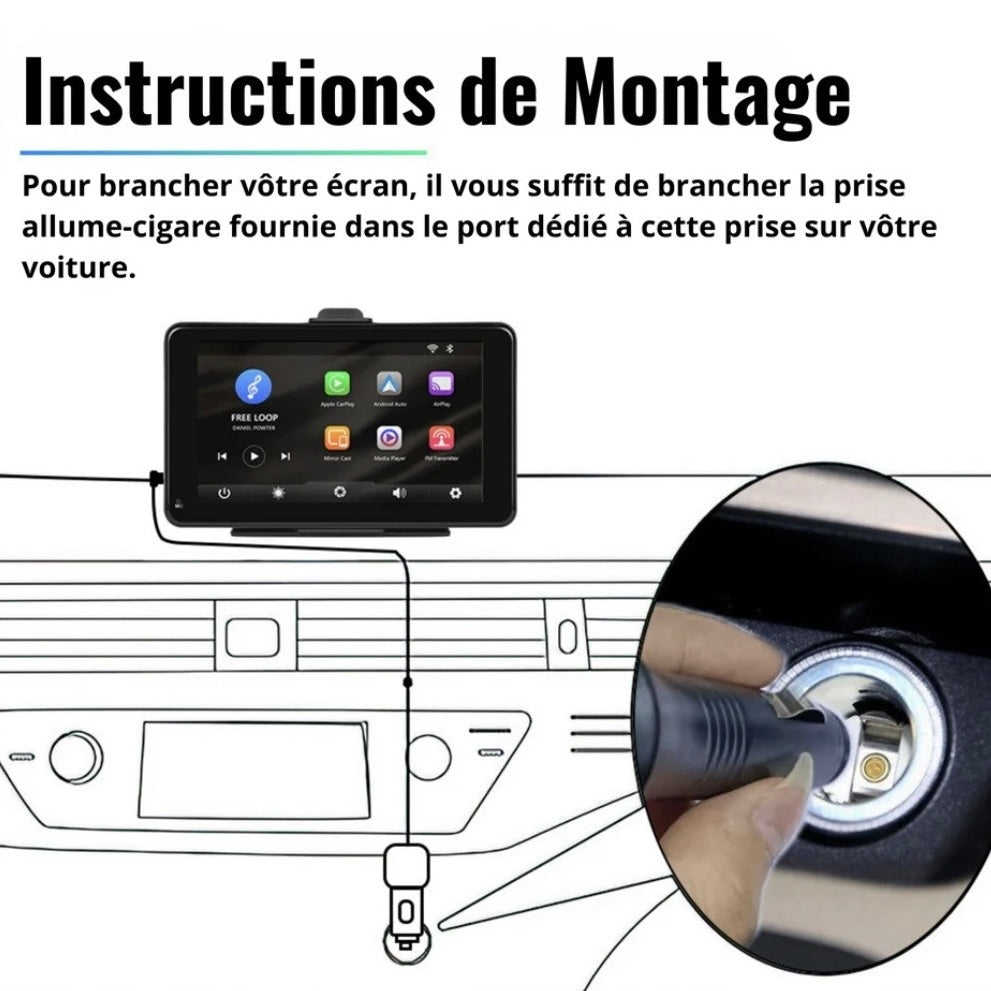 Ecran Carplay ChillDrive™
