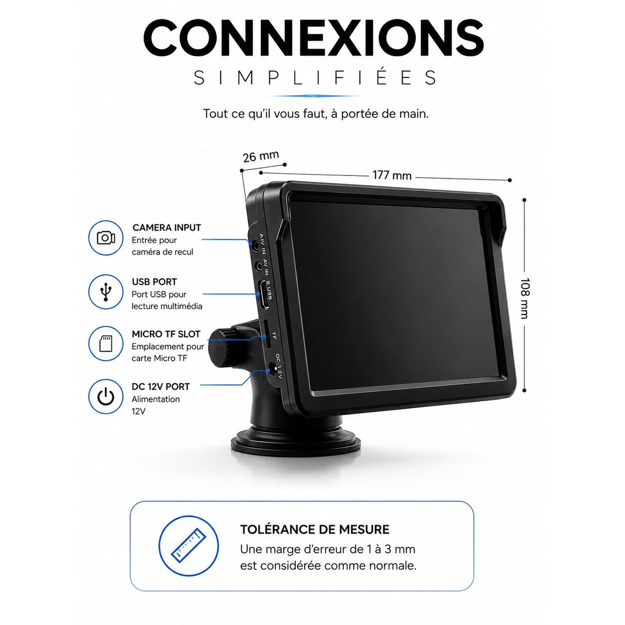 Ecran Carplay ChillDrive™